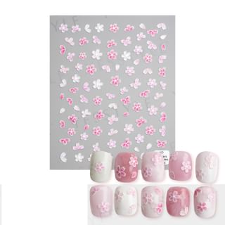 Autocollants de ongles embossés MEKO - Taille L, 1 pièce