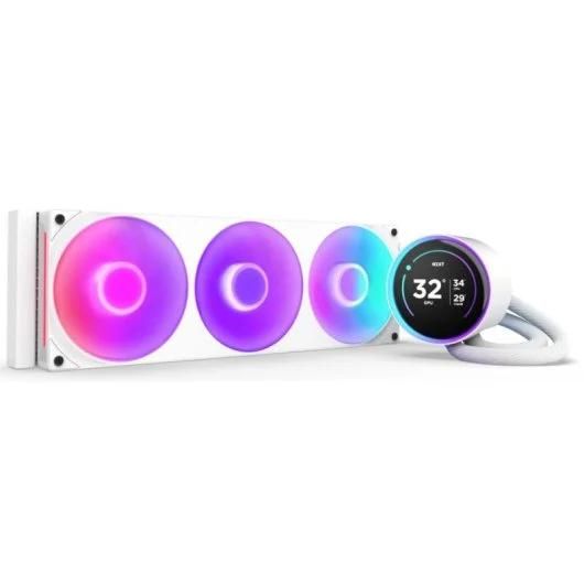 NZXT Kraken Elite 240 RGB Liquid Cooler Kit with IPS Display, 240mm Black