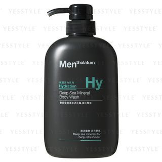 Lavant corporel minéral de la mer profonde Rohto Mentholatum pour hommes, 500 ml
