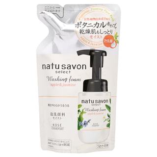 Mousse de nettoyage Kose Natu Savon Sélection Pomme et Jasmin 160ml