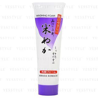 Espuma limpiadora de brana de arroz Mihada Komachi Kurobara 120g