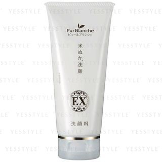 Limpieza facial con extracto de brana de arroz Nakichi Pur Blanca, 100g