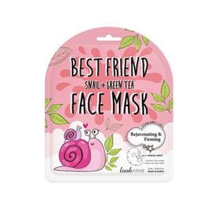 Masque facial lookATME Meilleur ami Escargot Thé vert, 25 ml