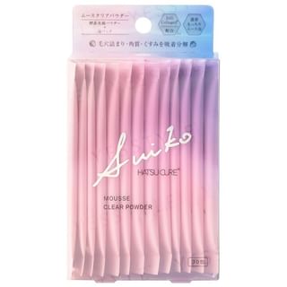 Tango Suiko Hatsucure Mousse Clear Powder - 30 Pieces