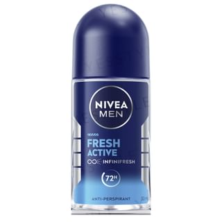 Desodorante en roll-on Nivea Fresh Active para hombres, 50 ml