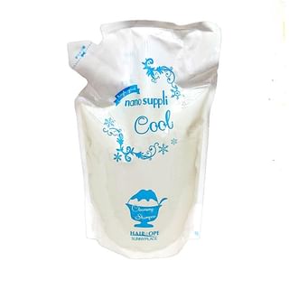 Champú limpiador de alta calidad Nano Suppli Sunnyplace Fresco, recarga de 800 ml