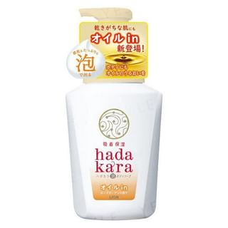 Jabón corporal LION Hadakara en espuma, 530 ml