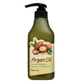 Champú y acondicionador Farmstay con aceite de argán para aumentar el volumen