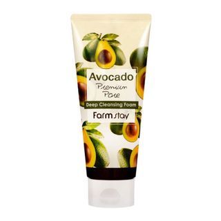 Espuma limpiadora profunda de poros Farmstay Premium de Aguacate 180 ml