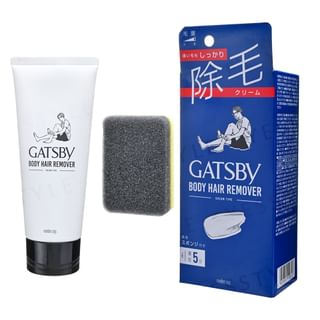 Crème de suppression des poils corporels Gatsby Mandom, 150g