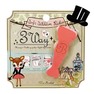 Empujador de silicona suave Miss Bowbow de 3 vías