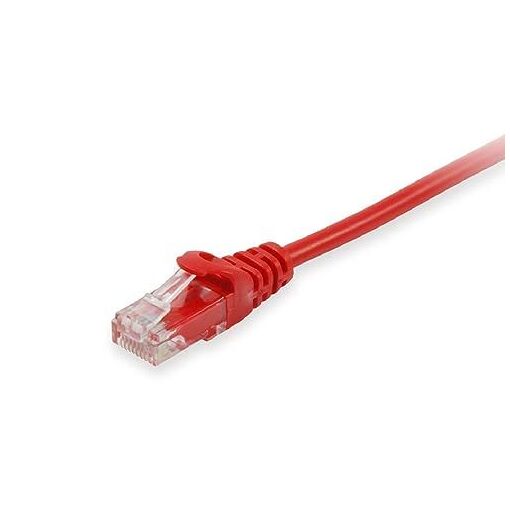 Equip Red Network Cable 1m Cat6a U/UTP (UTP)