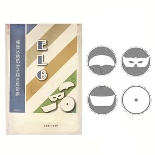 E.L.G Partial Mask - Hydrating Molecule Complex, 20 Sheets