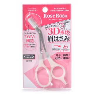 Recortadores de cejas 3D Chantilly Rosy Rosa con peine