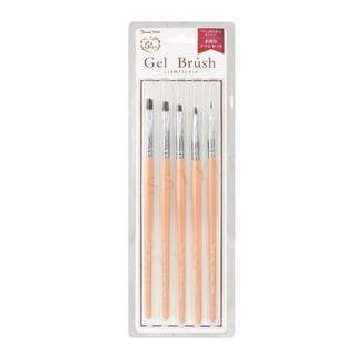 Set de pinceles de gel para uñas de Beauty World (1 unidad)