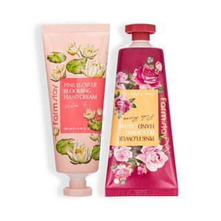 Set de crema para manos Farmstay Floración de flores (2 x 100 ml)