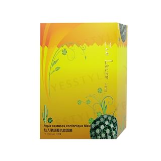Zoe Laure Aqua Cacti Calming Mask, 10 Sheets