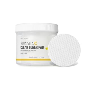 MQNY Yuja Vita C Clear Toner Pads