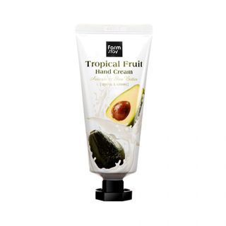 Crème pour les mains aux fruits tropicaux Farmstay Avocat et Beurre de Karité 50ml