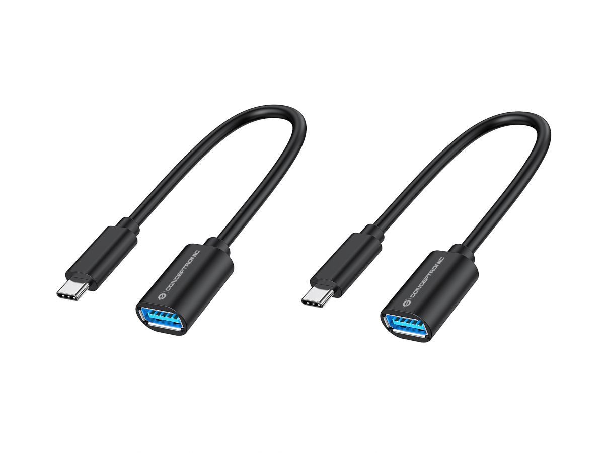 Conceptronic USB 3.2 Cable, 0.2m, Black
