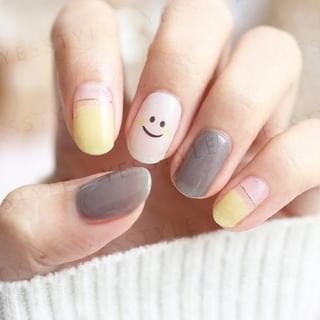 Calcomanías para uñas Lunacaca - Sonrisa (24 unidades)