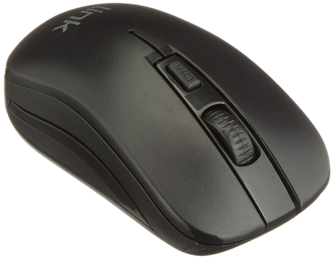 Link Wireless Mouse LKMOS02 - Black, 3 Buttons, 1000 DPI, Laser Sensor, 2.4GHz