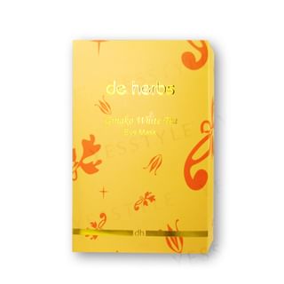 De Herbs Gingko White Tea Eye Mask, 6 Pieces