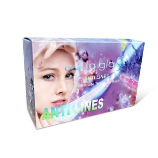 Masque de traitement de retraite anti-lignes La Glace, 8 pièces