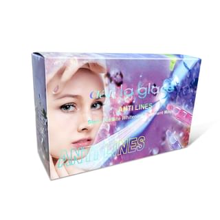 Masque de Soin Anti-Lignes La Glace éclaircissant, 8 pièces