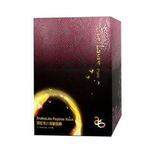 Zoe Laure Snake-Like Peptide Mask (10 Pieces)