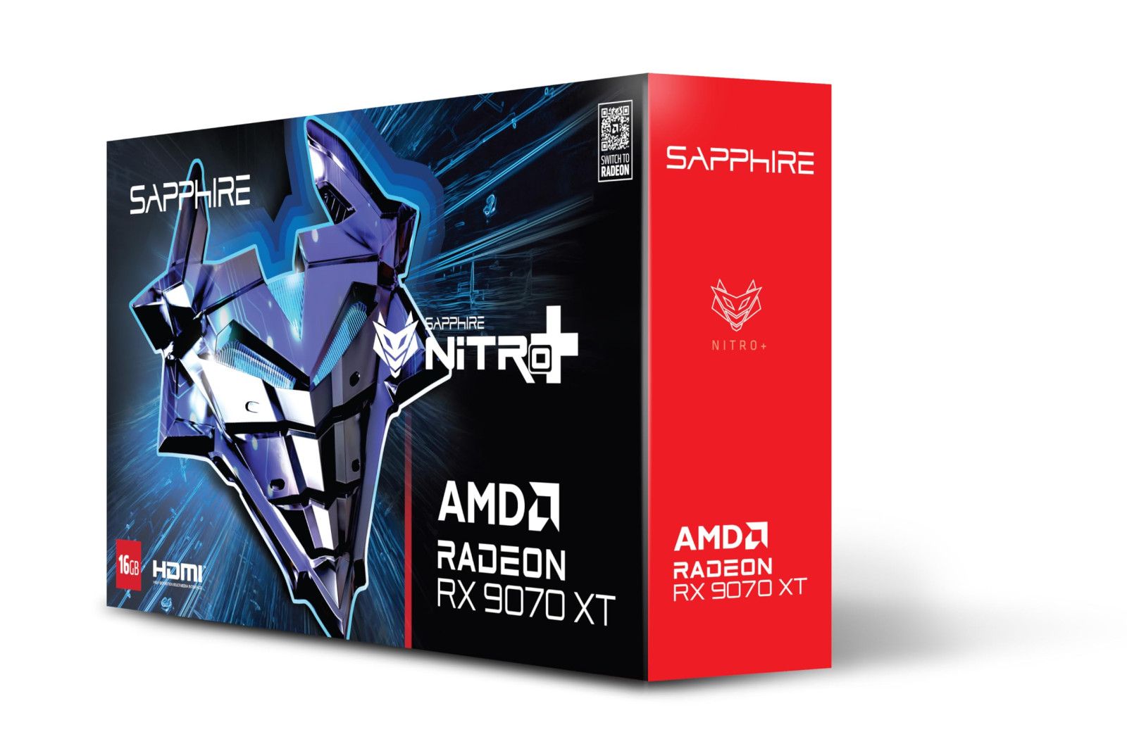 Carte graphique Sapphire Nitro+ Radeon RX 9070 XT AMD 16 Go GDDR6