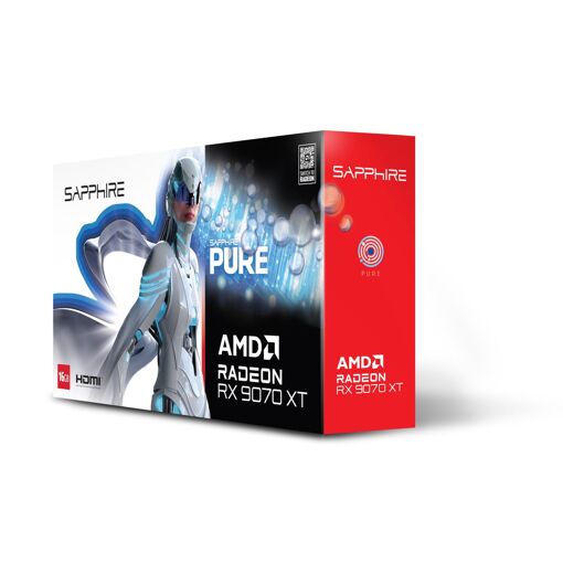 Carte graphique Sapphire Radeon RX 9070 XT AMD 16 Go GDDR6