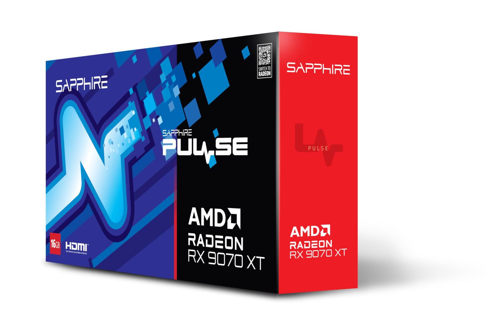 Sapphire PULSE Radeon RX 9070 XT AMD 16GB GDDR6