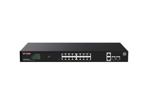 Conmutador Ip-Com L2 gestionado 20 puertos (16 PoE + 2 SFP) Gigabit Ethernet 40 Gbps