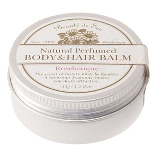 Bálsamo corporal y capilar Beaute de Sae perfumado natural con rosa 35g