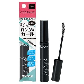 Cezanne Airy Long Lash Mascara - Black (7g)