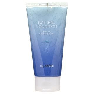 Espuma limpiadora brillante The Saem Natural para piel sensible 150g