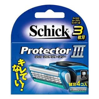 Recambio protector de cuchillas Schick Japón, 4 unidades