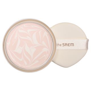 Recambio del pacto The Saem Snail Essential EX para igualar el tono (15g)