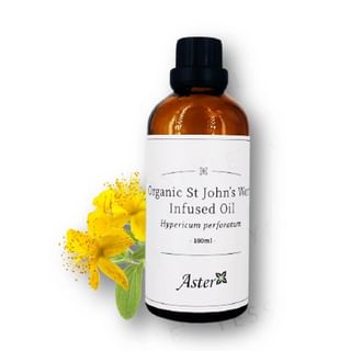 Aceite de girasol con extracto de hipericón orgánico Aster Aroma 100 ml