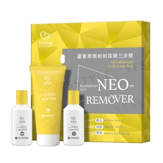 Kit de máscara en 3 pasos My Scheming para la eliminación de puntos negros con aloe