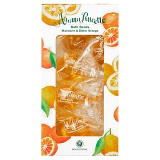 Comprás para baño de Casa de Rosa con esferitas aromáticas de mandarina y naranja amarga