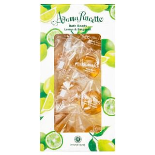 Tabletas de baño House of Rose Aroma Rucette - Limón y Bergamota