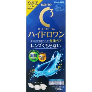 Solución multiusos para lentes de contacto Rohto Mentholatum C Cube Hydro One - 500 ml