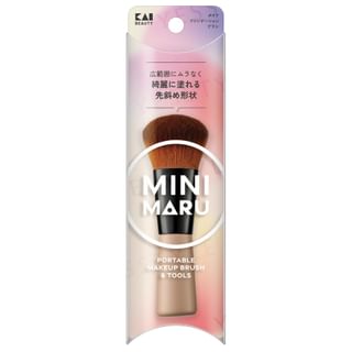 Pincel de maquillaje KAI Mini Maru para base