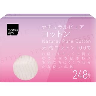 Toallita de algodón natural Matsukiyo - 248 unidades