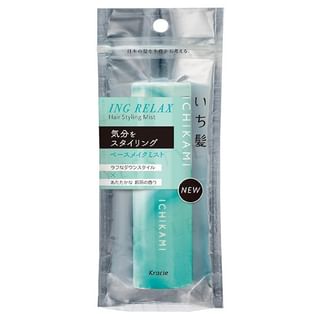 Cambia tu estado de ánimo con la laca maquillaje y base para el cabello Kracie Ichikami Ing Relax, 28 ml