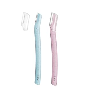 Set de 2 Tontadoras de cejas MEKO ecológicas, paja de trigo