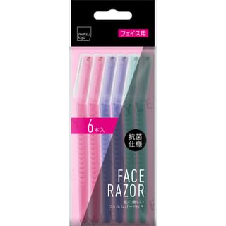 Set de navaja facial Matsukiyo (6 unidades)