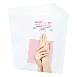 Holika Holika Baby Silky Hand Mask Sheet Set (5 Pairs, 5 Pieces)